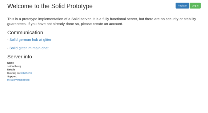 experimental instance
